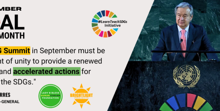 September Goal of The Month: The 17 SDGs
